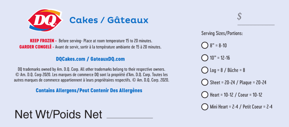 Nutritional info and ingredients for Nestlé cookies in French.